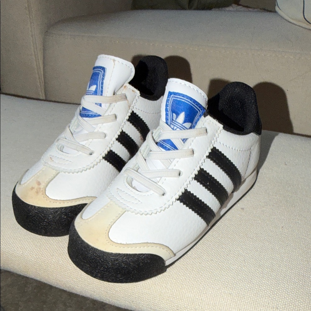 adidas Originals Kids Sneakers in White and Black